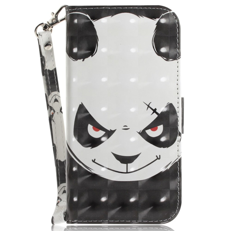Case Realme 12 Pro / 12 Pro Plus Angry Panda with Strap