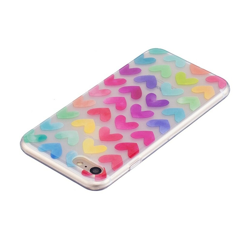 Case iPhone 8 / 7 Graphic Hearts