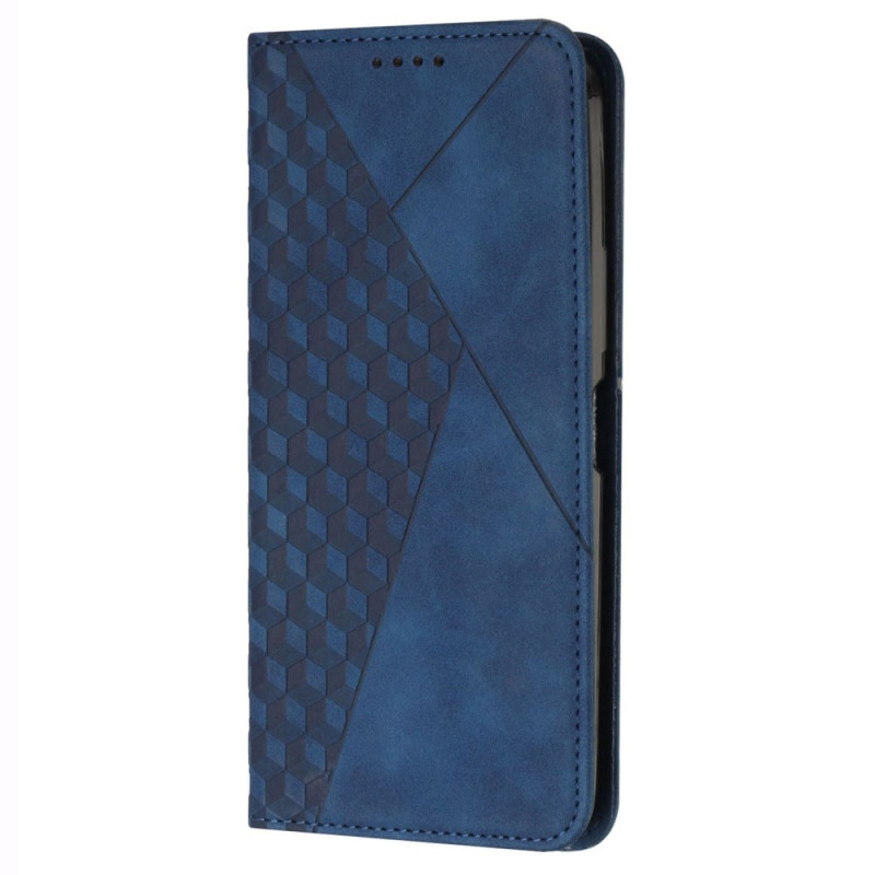 Flip Cover Realme 12 Pro Plus Leather Effect Diamond Design