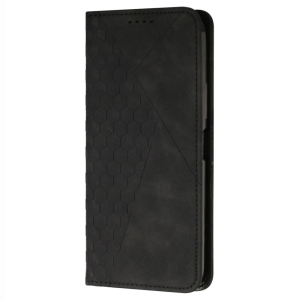 Flip Cover Realme 12 Pro Plus Leather Effect Diamond Design