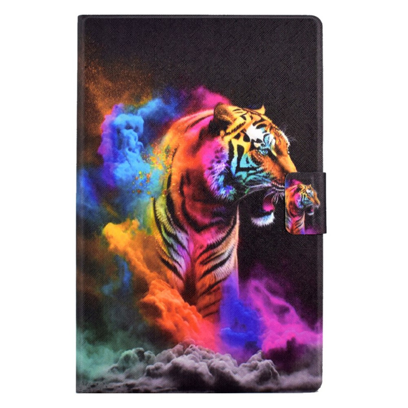 Samsung Galaxy Tab S6 Lite Case Tiger Colour