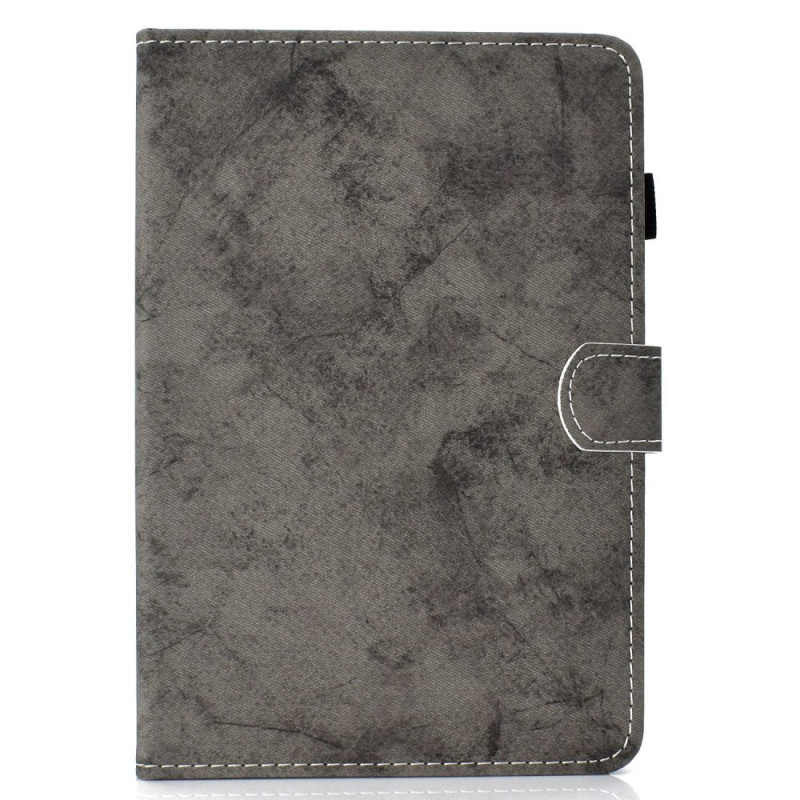 Case Samsung Galaxy Tab S6 Lite Leather Effect Visible Stitching