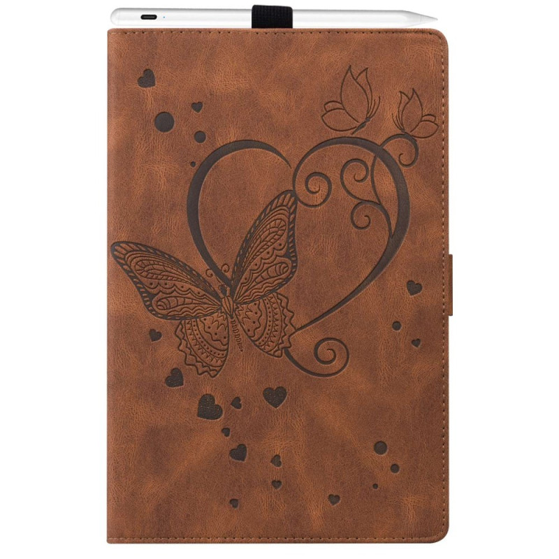 Samsung Galaxy Tab S6 Lite Case Heart and Butterflies
