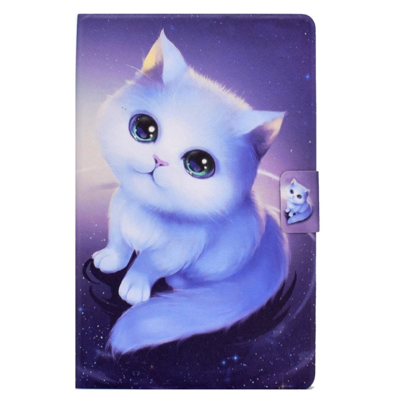 Samsung Galaxy Tab A 8.0 (2019) Case Cat White