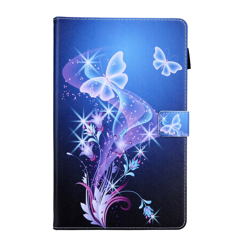 Samsung Galaxy Tab A 10.1 (2019) Case SM-T510/SM-T515 - Flower butterfly
