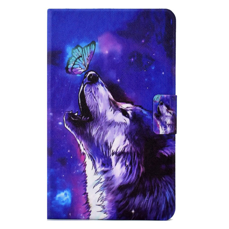 Case Samsung Galaxy Tab A7 (2022) / (2020) Butterfly and Wolf
