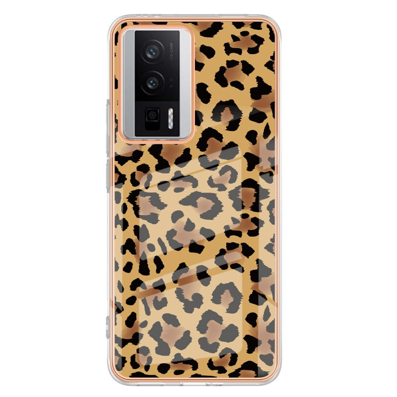 Case Poco F5 Pro Leopard pattern