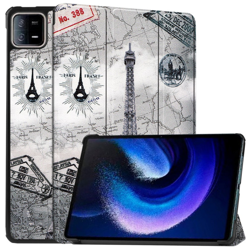 Smart Case Xiaomi Pad 6 / 6 Pro Vintage Eiffel Tower