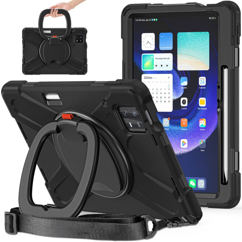 Xiaomi Pad 6 Case Rotating Support and Shoulder Strap
