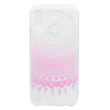Huawei P20 Lite Transparent Mandala Coloré Case