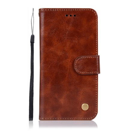 Case Huawei P20 Lite Vintage Leather Effect with Strap