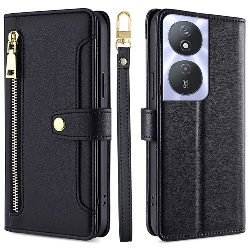 Honor 90 Smart Wallet with Lanyard and Shoulder Strap