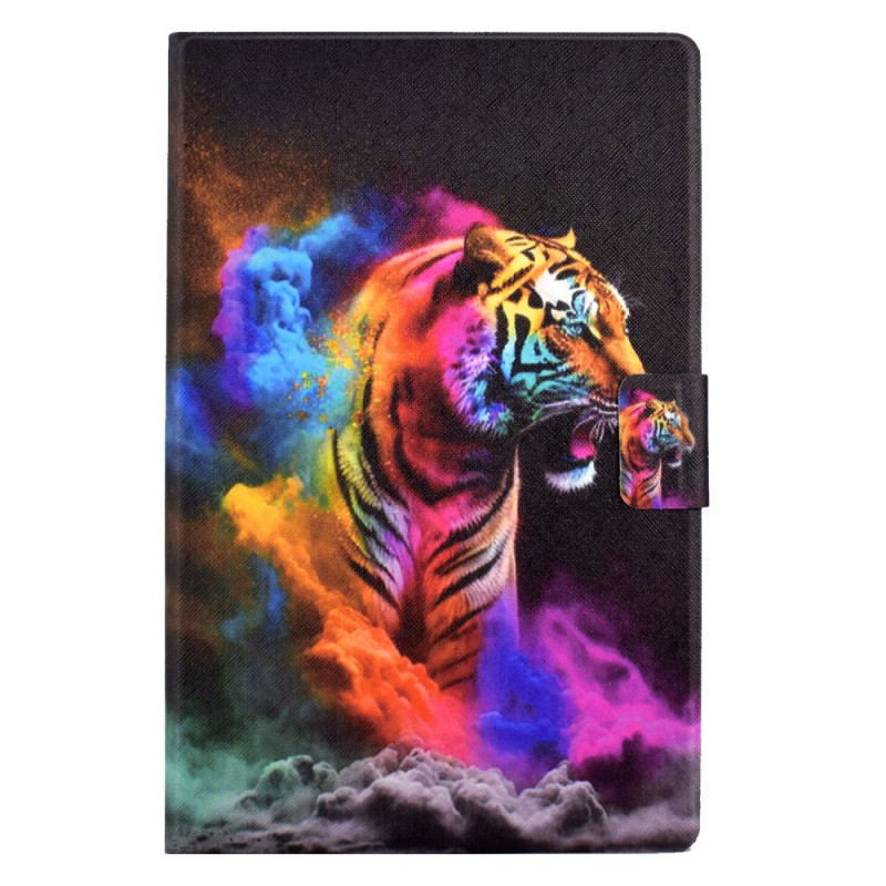 Case Samsung Galaxy Tab A7 Lite Tiger Coloured