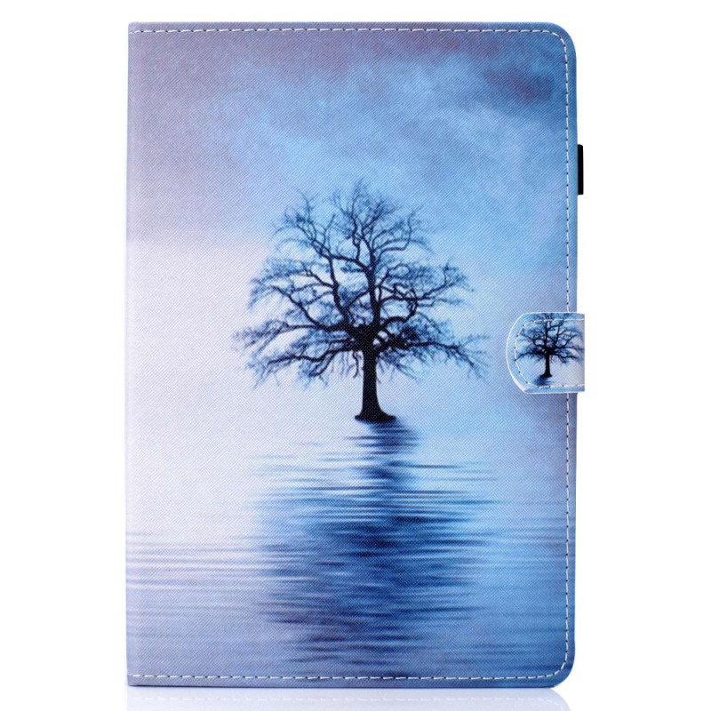 Case Samsung Galaxy Tab A7 Lite 8.7 inch T220 / T225 Tablet leather case with patterned print - Tree