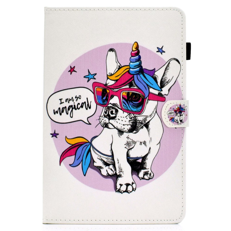 Samsung Galaxy Tab A7 Lite Case Unicorn Dog