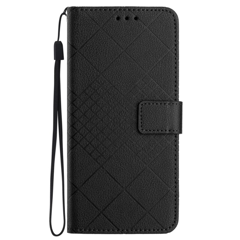 Honor X7b / 90 Smart Case Lychee Texture Diamond pattern