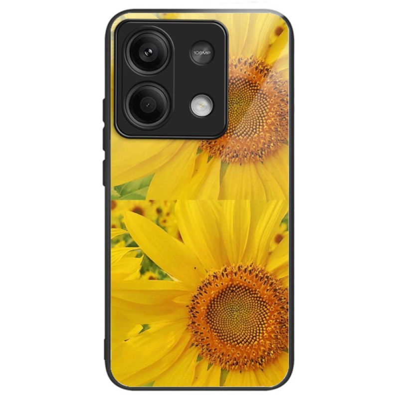 Xiaomi Redmi Note 13 5G Tempered Glass Sunflower Case