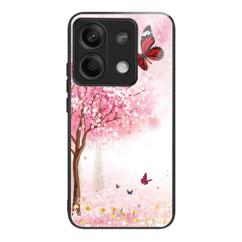 Xiaomi Redmi Note 13 5G Tempered Glass Case Cherry Blossoms