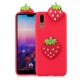 Huawei P20 3D Strawberry Case