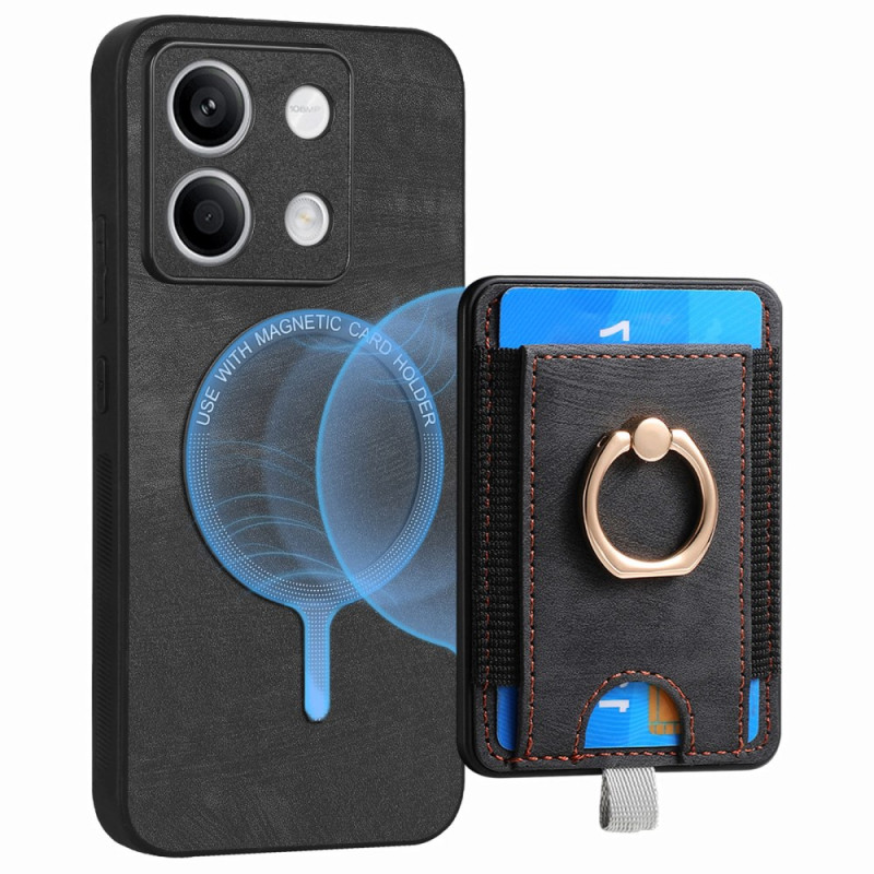 Xiaomi Redmi Note 13 5G Case Detachable Card Holder and Ring