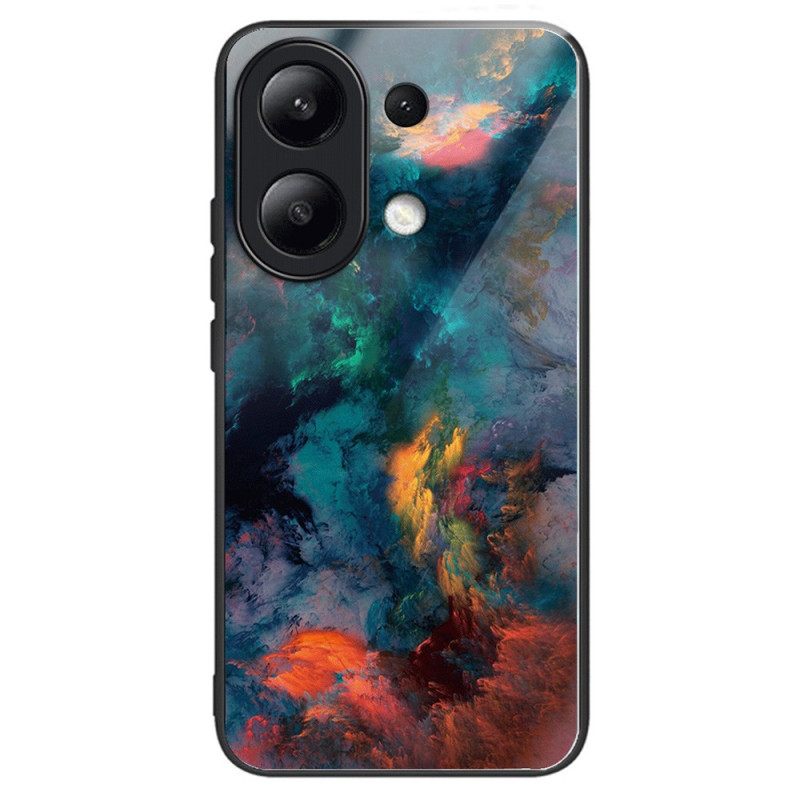 Xiaomi Redmi Note 13 4G Tempered Glass Case Coloured Clouds