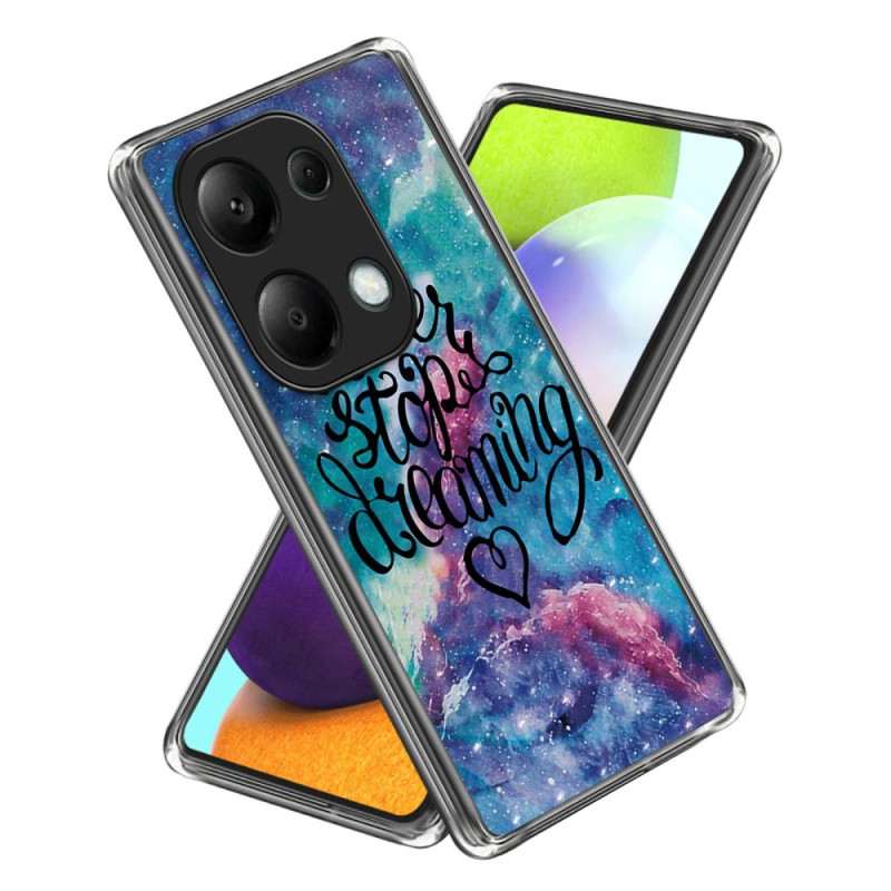 Xiaomi Redmi Note 13 Pro 4G / Poco M6 Pro 4G Case Never Stop Dreaming