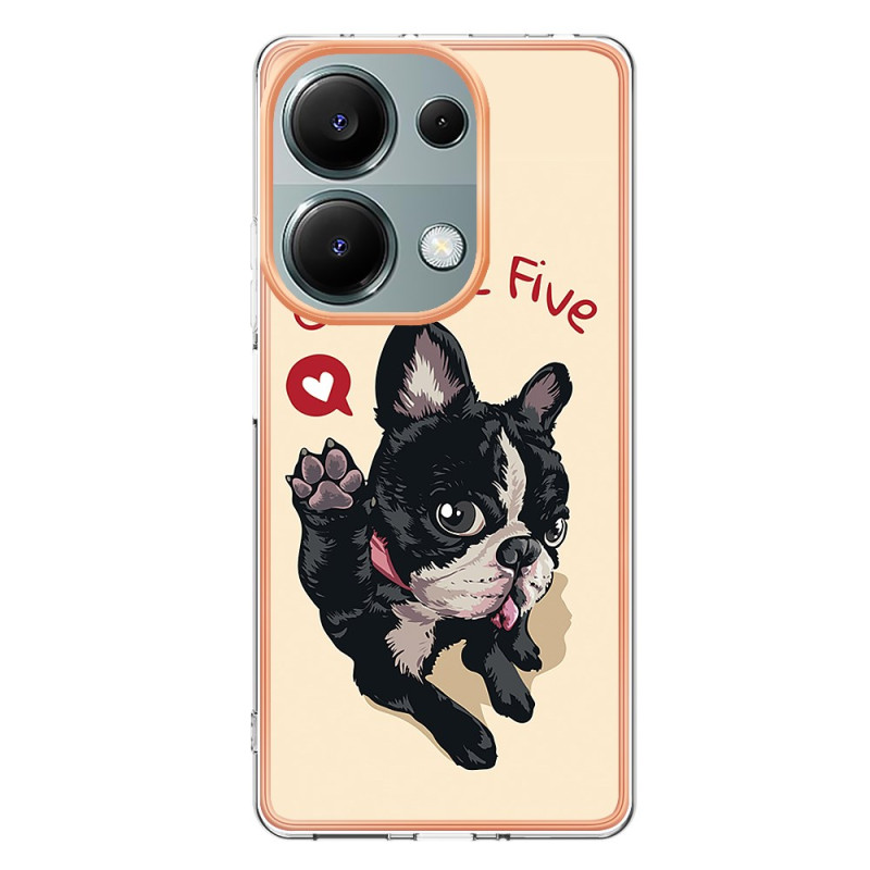 Xiaomi Redmi Note 13 Pro 4G / Poco M6 Pro 4G Dog Case Give Me Five