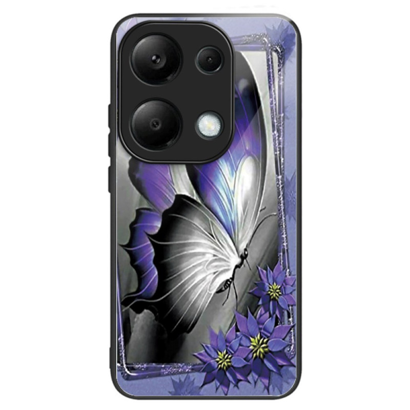 Xiaomi Redmi Note 13 Pro 4G / Poco M6 Pro 4G Hardcover Butterfly Purple Case