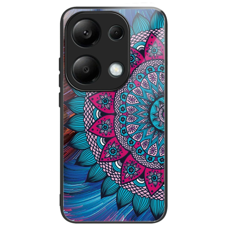 Xiaomi Redmi Note 13 Pro 4G / Poco M6 Pro 4G Case Mandala Tempered Glass