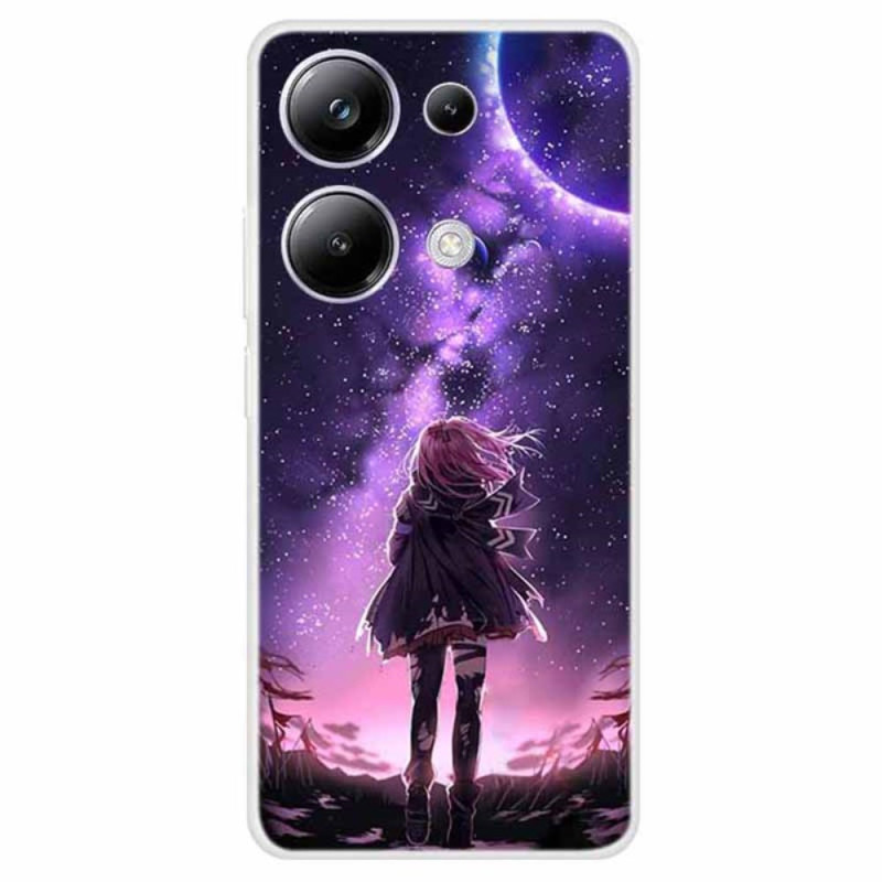 Xiaomi Redmi Note 13 Pro 4G / Poco M6 Pro 4G Stars and Girl Case