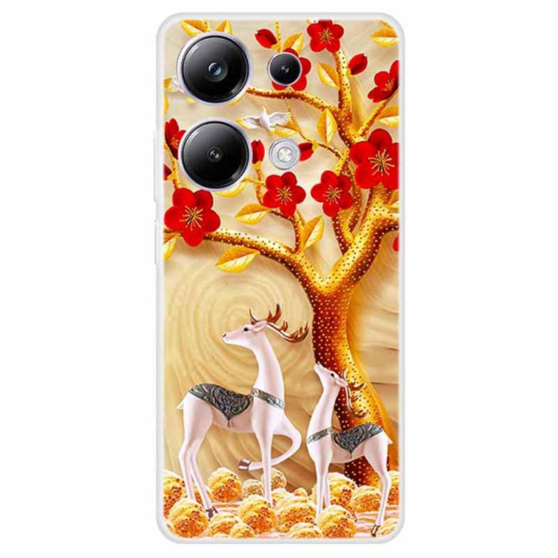 Xiaomi Redmi Note 13 Pro 4G / Poco M6 Pro 4G Case Sika Deer