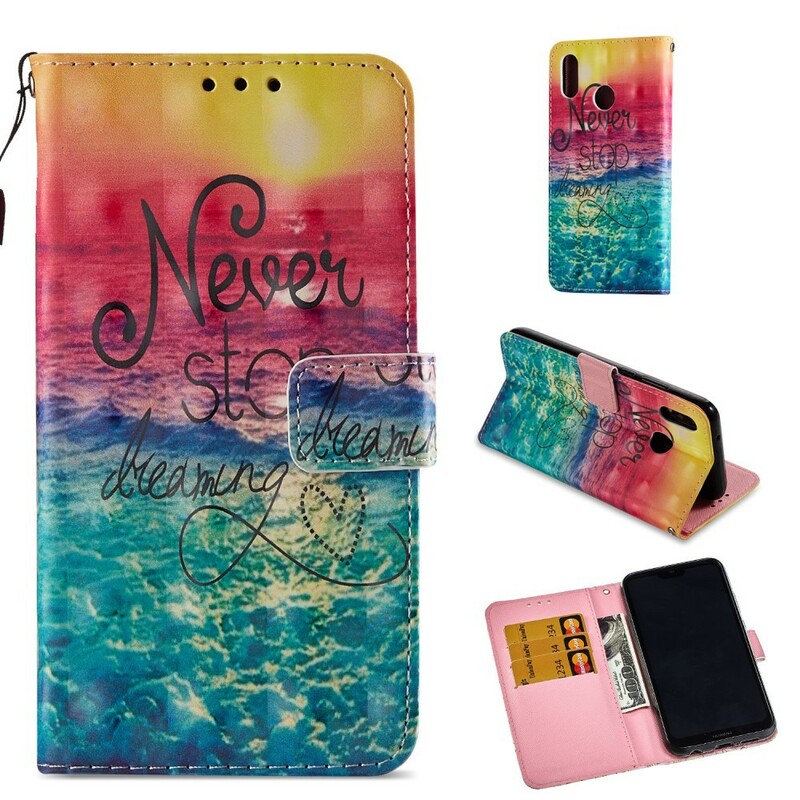 Cover Huawei P20 Lite Never Stop Dreaming 3D