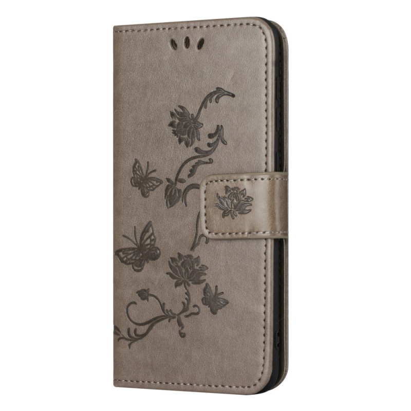 Samsung Galaxy M15 5G Case Floral Design with Strap