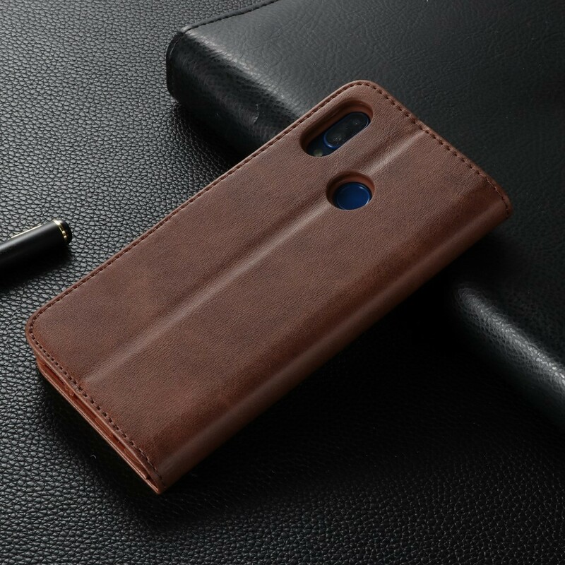 Cover Huawei P20 Lite LC.IMEEKE Effet Cuir