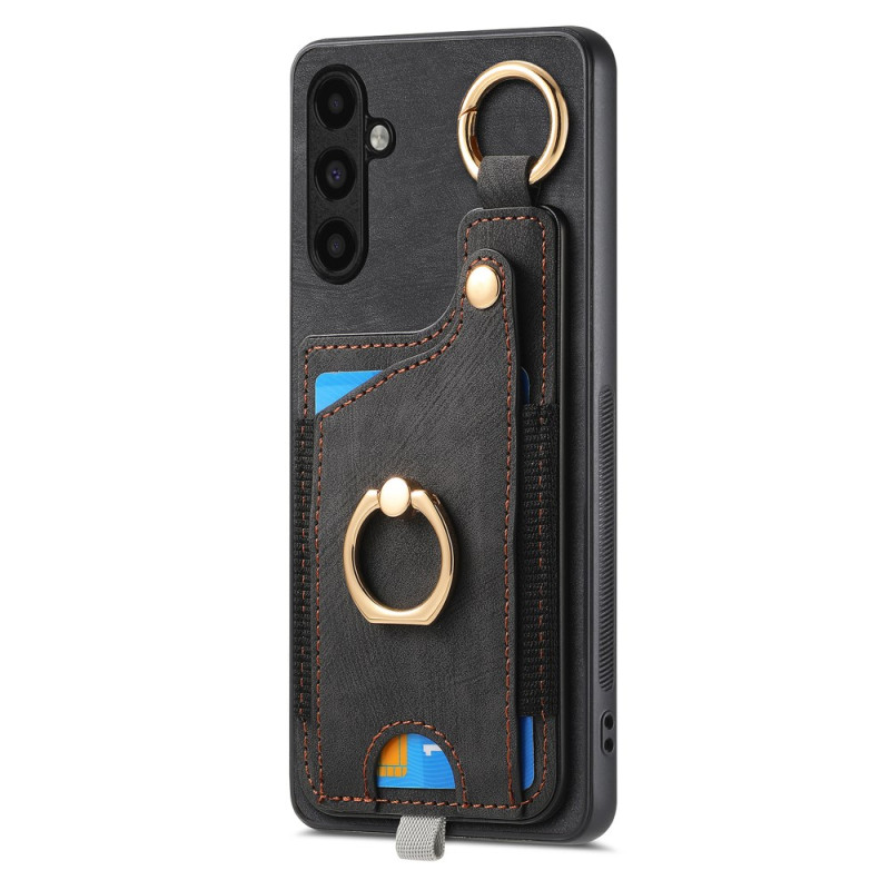 Samsung Galaxy M15 5G Case Card Holder and Ring Holder