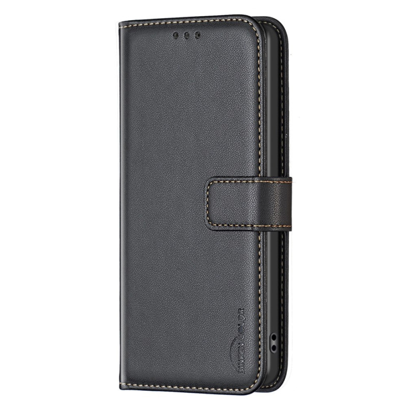 Samsung Galaxy M15 5G Leather Style Case BINFEN COLOR