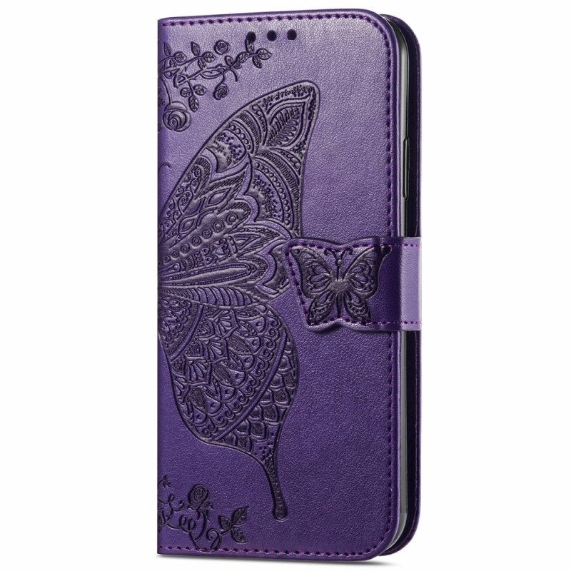 Samsung Galaxy M15 5G Baroque Butterfly Strap Case