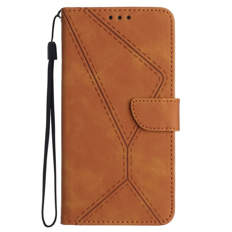 Samsung Galaxy M55 5G Lanyard Case Lines and Dots