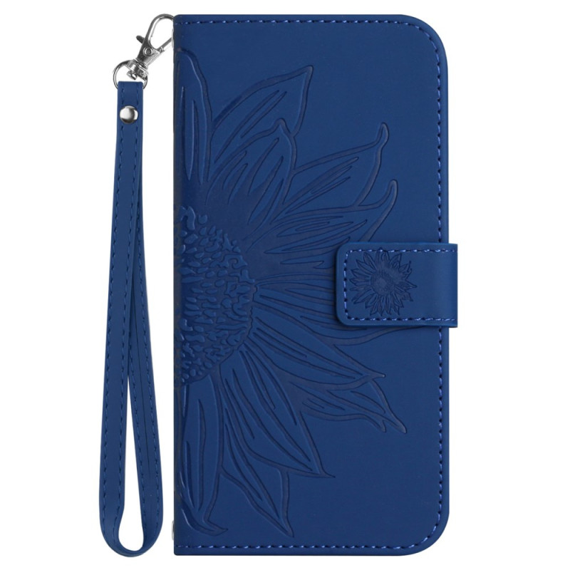 Samsung Galaxy M55 5G Sunflower Lanyard Case