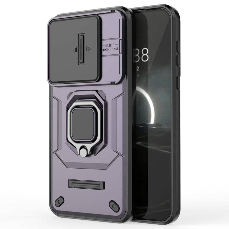 Huawei Pura 70 Ring Case with Sliding Lens Protection