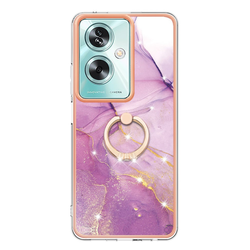 Oppo A79 5G Case Marbled Pattern Support Ring