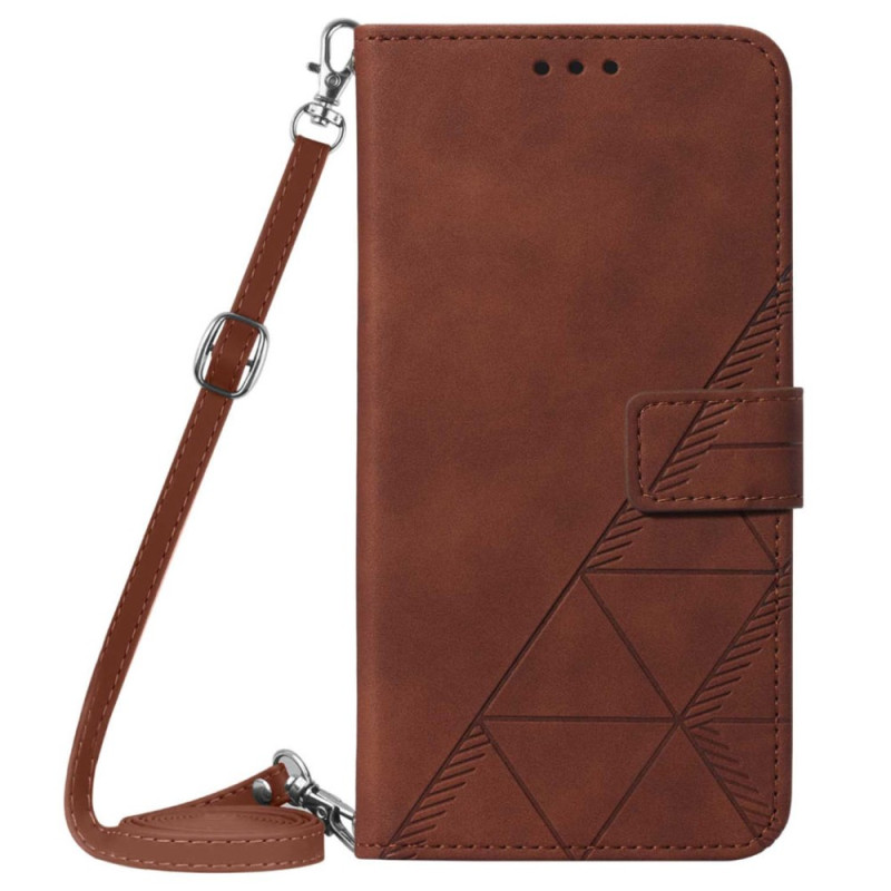 Case Oppo A79 5G Triangles with Shoulder Strap