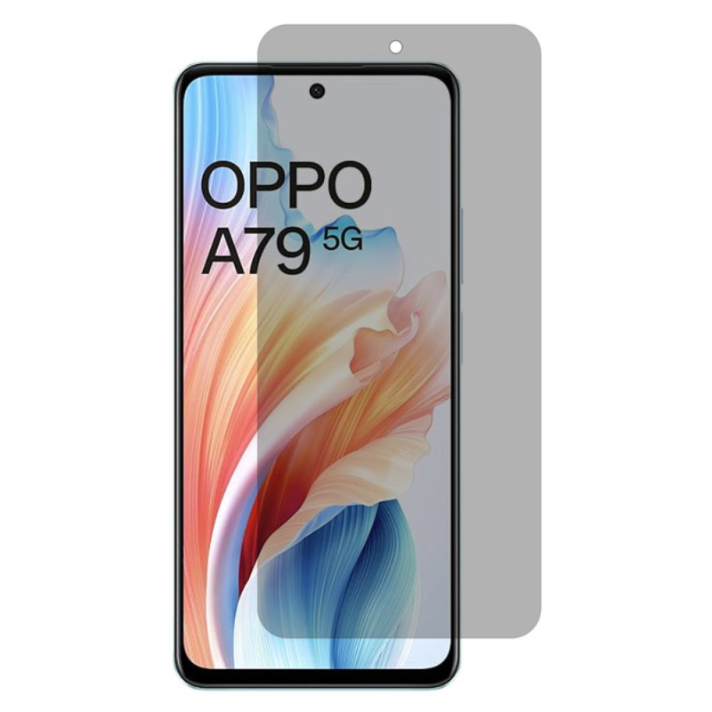 Spion Resistant Tempered Glass Protection for Oppo A79 5G Screen