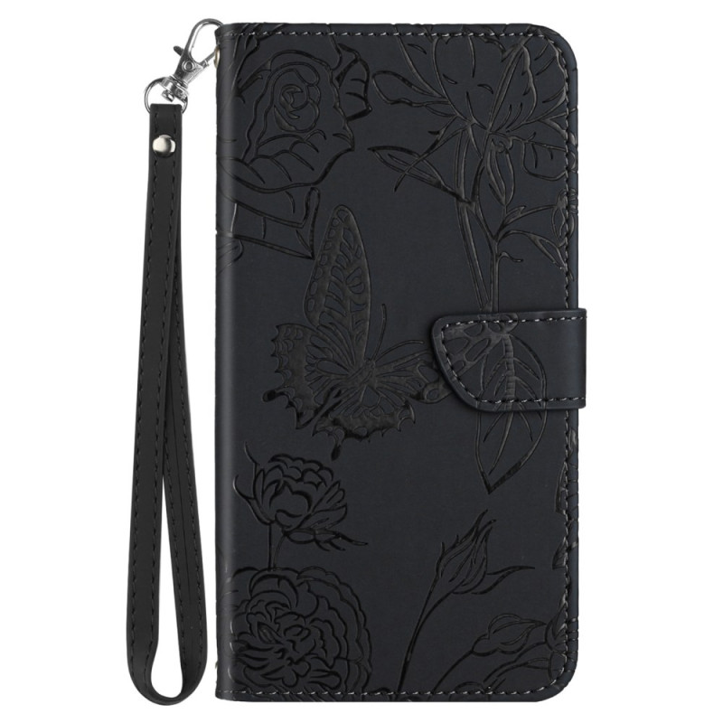 Case Oppo Reno 11F 5G Butterflies with Strap