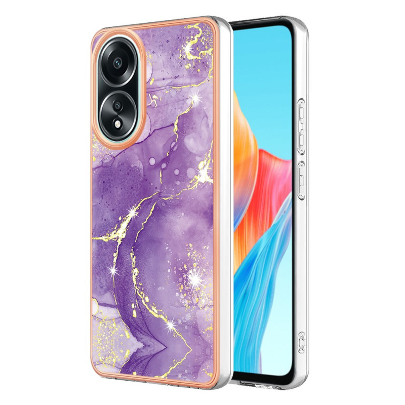 Oppo A58 Style Marble Case
