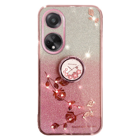 Oppo A58 Case Flowers and...