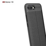 Cover Huawei Honor 10 Leather Effect Lychee Double line