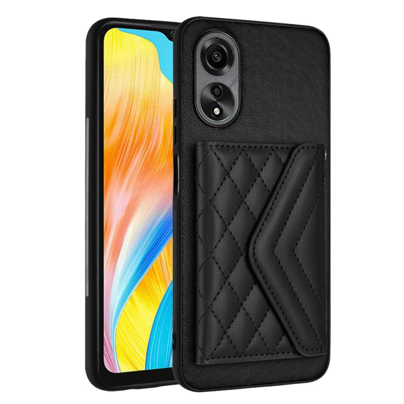 Coque Oppo A138 / A18 Porte-Carte Matelassé