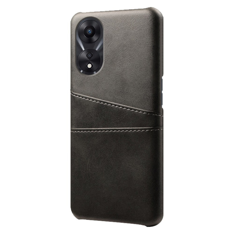 Oppo A38 / A18 Leather-effect Case Card Case