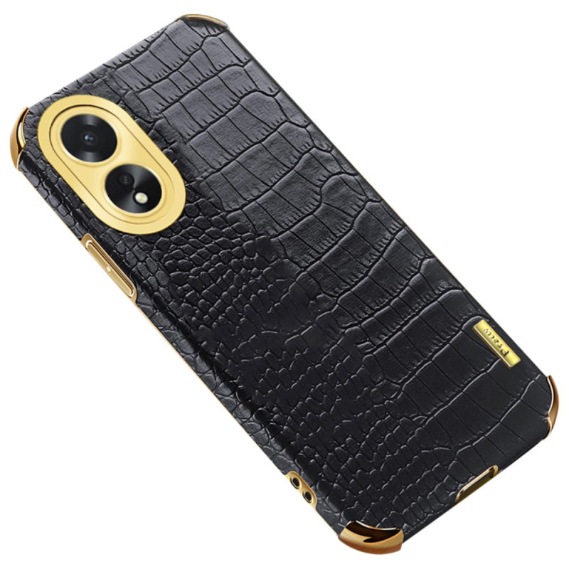 Oppo A38 Crocodile Texture Case